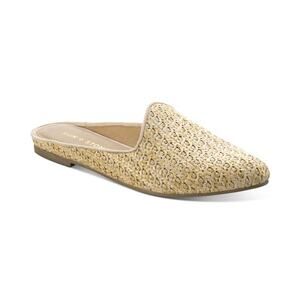 Sun + Stone Women's Ninna Mules, Natural Raffia, US 5.5